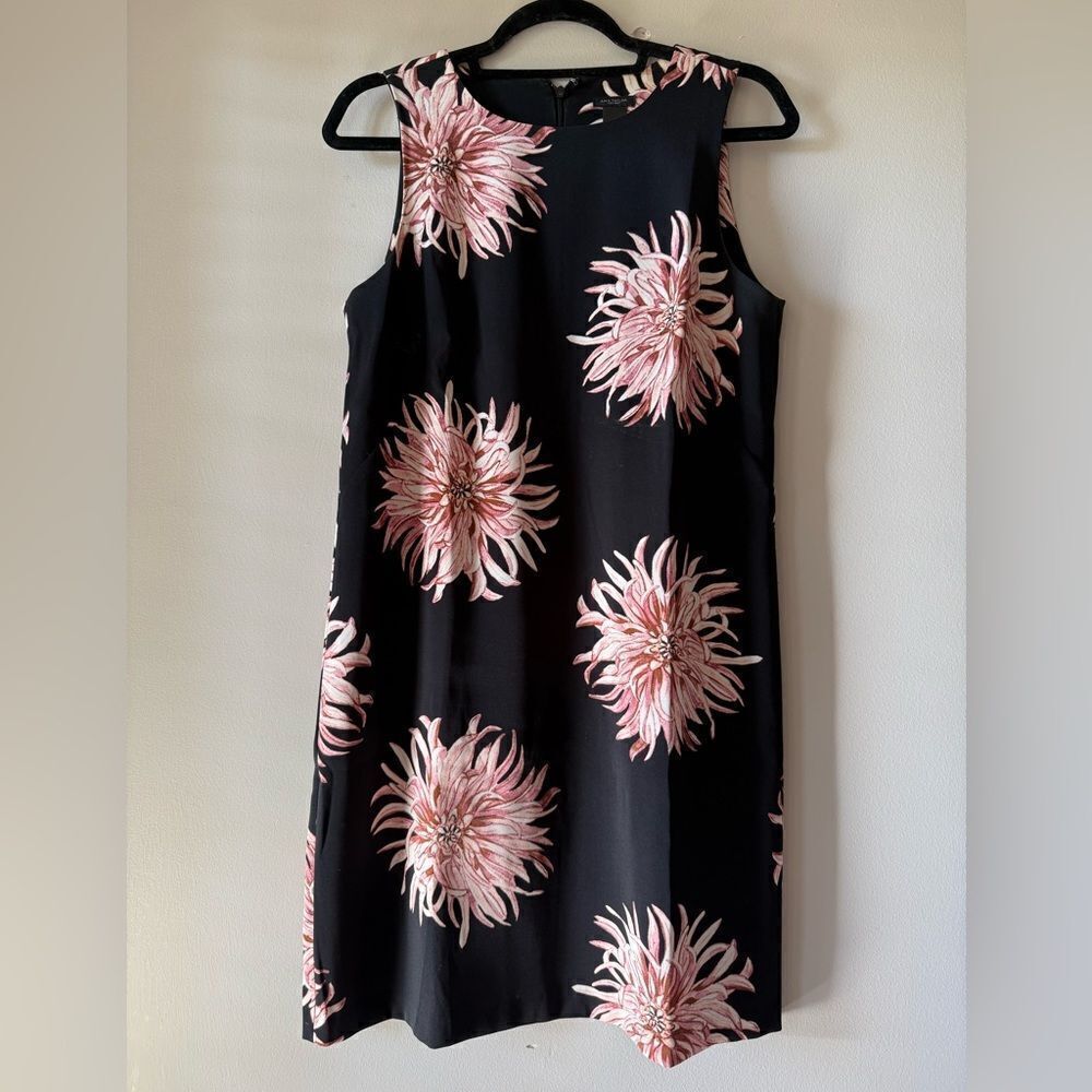 Ann Taylor Factory Floral Print Shift Dress Size 8